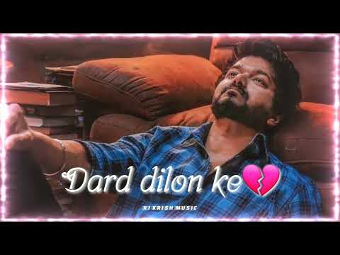 Dard dilo ke (Slowed and reverb) 💔 dj remix | insta famous hart brokan😔 | RJ KRISH MUSIC