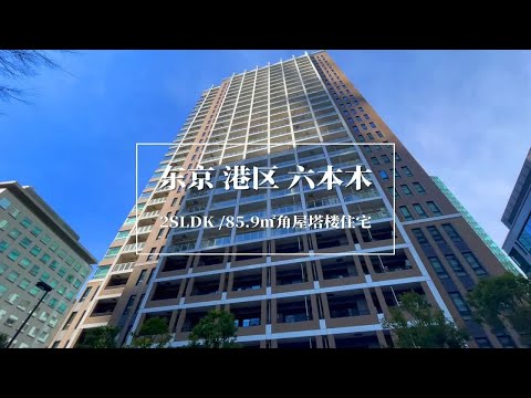 日本东京港区六本木优质塔楼住宅