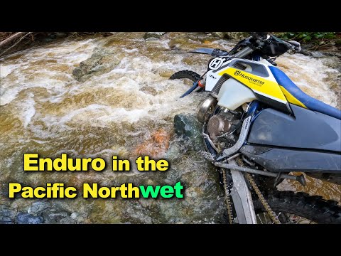 Almost Drowned my Bike - Enduro Waterworld [4k60 HDR]