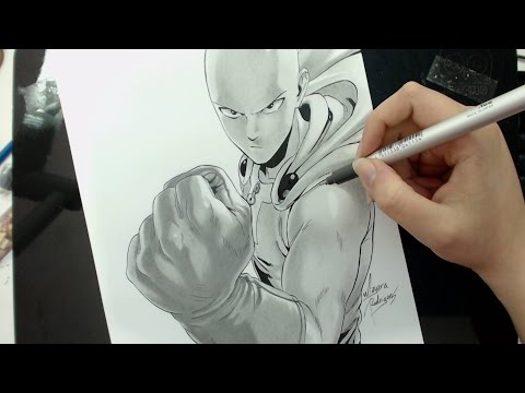 Speed Drawing - Saitama (ONE PUNCH MAN)