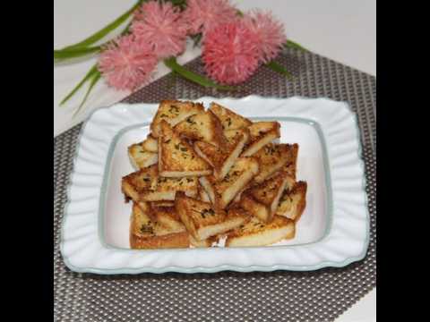 How to Make Easy Air Fryer Snacks - Bread Rusks