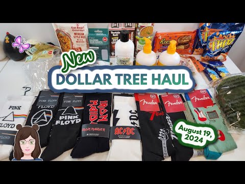 Dollar Tree Haul! Awesome New Finds!! August 19, 2024 #dollartree