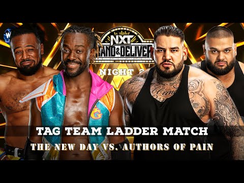 WWE 2K24 STAND&DELIVER NIGHT 2; THE NEW DAY VS. AOP IN A TAG TEAM LADDER MATCH!!!