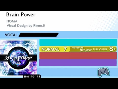 Brain Power (FULL CHAIN) [Normal 7] - Groove Coaster