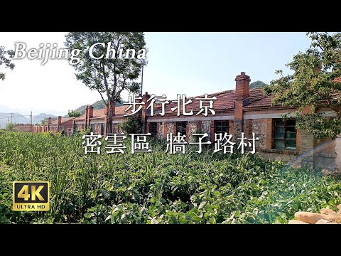 【北京·密云】毗邻V字长城，村里的戏台是老年人最爱聚集的地方 Discover the Real China in 4K HDR