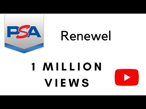 PSA Platinum Renewel & 1 Million Channel View Raffle