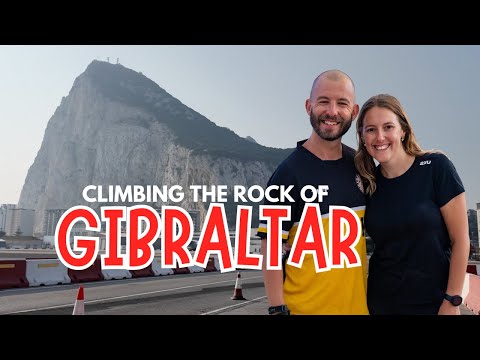 Climbing the Rock of Gibraltar 🪨 Border Crossing, Things To See & Monkey Encounters! 🐒🇬🇮