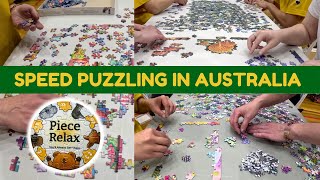 Competing at the 2024 Australian National Speed Puzzling Championship 🧩🇦🇺 #puzzle #competition