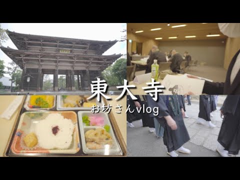 東大寺へ法要撮影の前拝観 お坊さんの映像制作Vlog