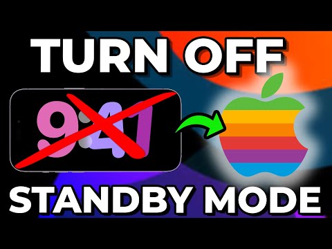 How To Turn OFF Standby Mode On iOS 17