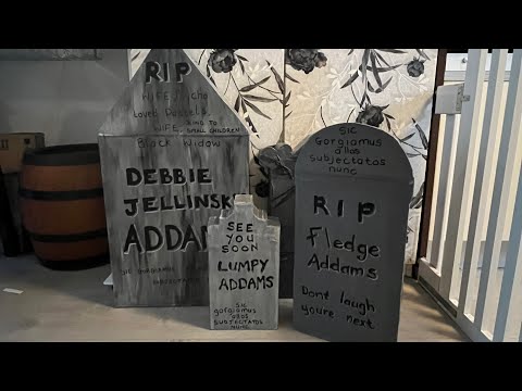 Cardboard Tombstones