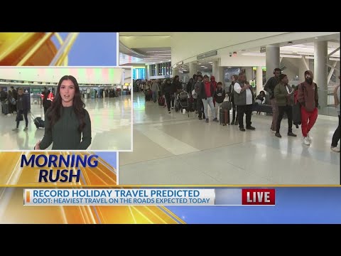 Record holiday travel predicted by ODOT