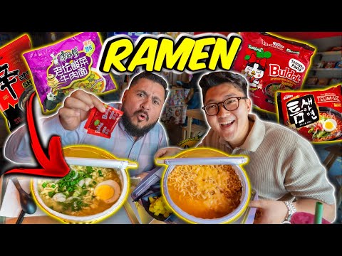 RESTAURANTE de RAMEN INSTANTÁNEO a tu gusto