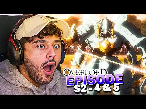 COCYTUS AU COMBAT 🥶 (C'est un carnage) OVERLORD SAISON 2 EPISODE 4 & 5 REACTION FR !