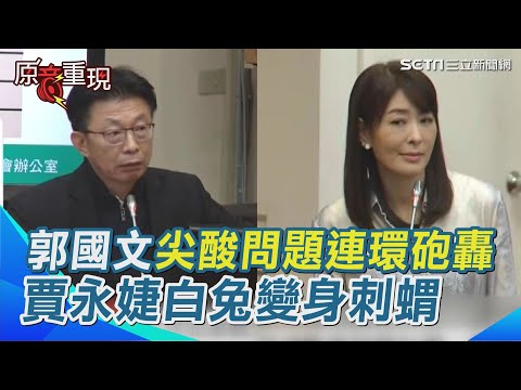 台北101改成台灣101？賈永婕笑：很認同！二度赴立院備詢直面伊藤忠撤資風波！賈董硬碰綠委尖銳問題！綠委郭國文讚：見過「大風大浪」【94要客訴】