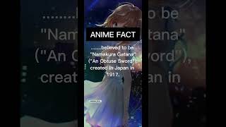 ANIME FACT#AnimeFacts#OtakuTrivia#AnimeKnowledge