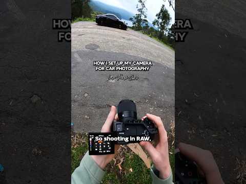 How I Set Up My Camera For Car Photography (Sony a6700) - POV Car Photography