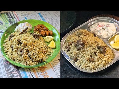 Step By Step EASY MUTTON PULAO 😋 Mysuru's Hanumanthu Mutton Pulao Recipe