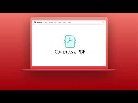 How to compress PDF file size without losing quality using Acrobat