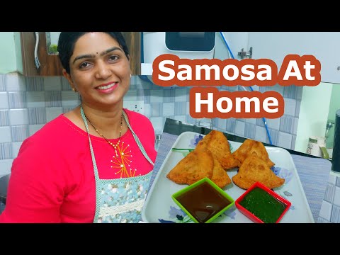 Samosa Recipe | How to Make Samosa | Make samosa at Home | Aloo Samosa | North Indian Crispy Samosa