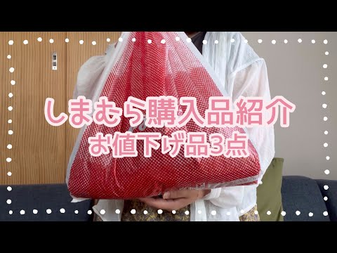 しまむら購入品紹介＊お値下げ品3点