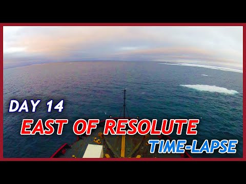 East of Resolute, Cornwallis Island time-lapse: Day 14 of the Northwest Passage Expedition