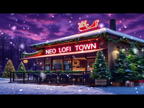 Christmas Coffee Shop Ambience ☕🎄❄️ – Lofi Hip Hop Beats to Study, Relax, and Chill 🌨️✨🎶