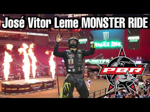 José Vitor Leme MONSTER RIDE! at PBR unleash the beast Louisville 03/27/2021