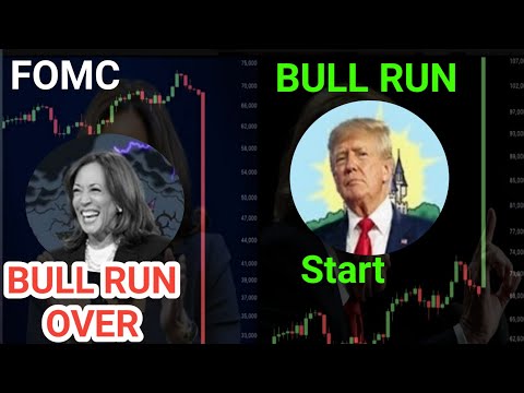 FOMC Meeting || TRUMP WINS BULL RUN START || Bitcoin update