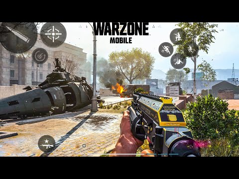 WARZONE MOBILE BATTLEROYALE QUADS ANDROID MAX GRAPHICS GAMEPLAY