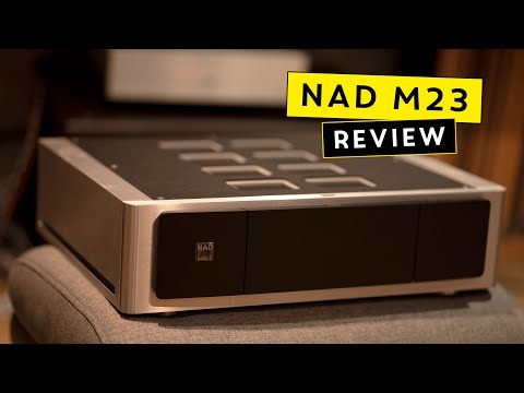 NAD M23 Stereo Power Amp Review - Absolutely Tasteless Sound....and that's brilliant!