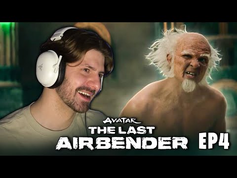 Bumi vs Aang. Avatar the last Airbender Live Action Reaction - Episode 4 "Into The Dark"