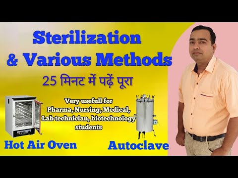 Sterilization | Method of Sterilization | Moist Heat sterilization | NIPER | DCO | Pharmacist exam