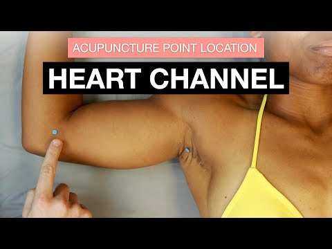 Acupuncture Point Location: The Heart Channel (Heart Meridian Acupuncture Points)