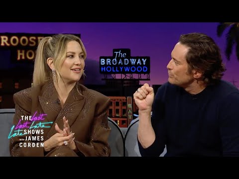 Kate Hudson & Oliver Hudson Get Real On the Mic