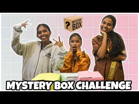 MYSTERY BOX CHALLENGE|MALAYALAM|THE3SISTERS