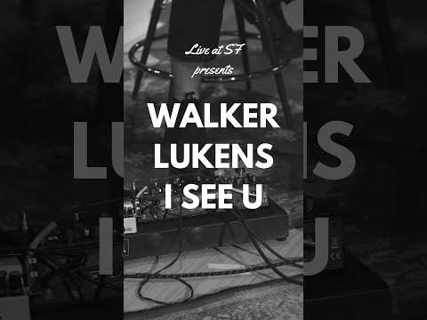 🪄New Live at SF: Walker Lukens “I See U” @walkerlukensmusic #music #studio