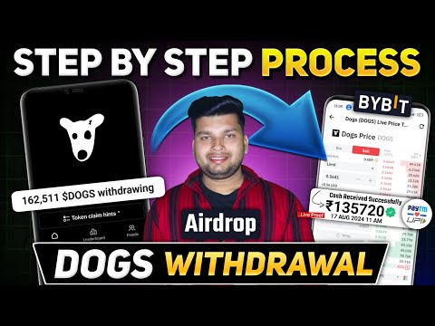 DOGS Airdrop Withdrawal - SELL Now in Exchange | How to Claim DOGS Withdrawal in BYBIT Exchange