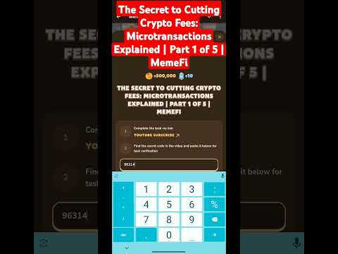 The Secret to Cutting Crypto Fees: Microtransactions Explained | Part 1 of 5 | MemeFi