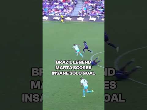 Brazil legend MARTA scores AMAZING SOLO GOAL 🔥 #shorts #football #soccer