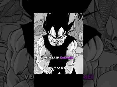 VEGETA IN KAKUMEI 🥶🔥 | DRAGON BALL 4K ANIME EDIT - #dbs #dragonball #vegeta #trending