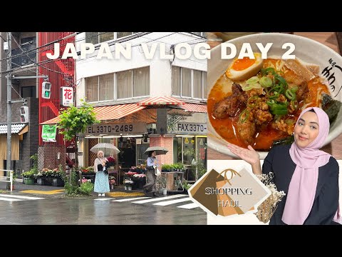 Japan Day 2! Halal Ramen, Shibuya, Shopping Haul + More