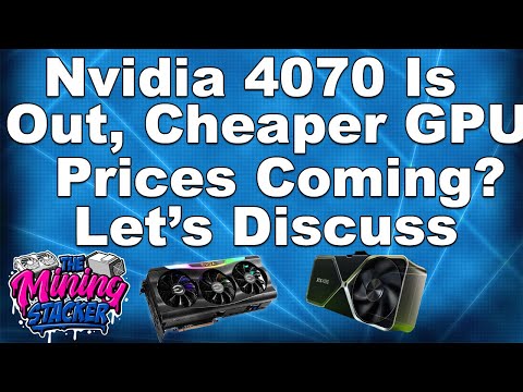 Nvidia 4070 Reviews Out! Will This Lower GPU Prices ?Time To Start Adding to Your GPU Mining Rigs !?