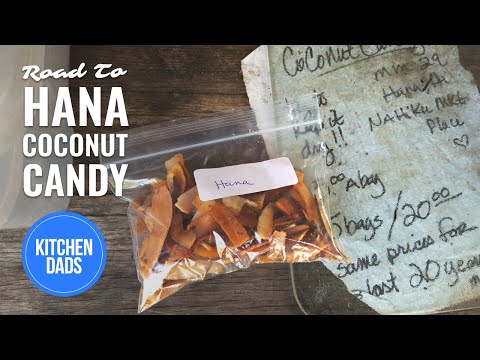 Road to Hana Coconut Candy Maui Hawaii | Kitchen Dads Cooking