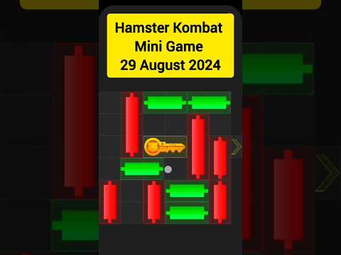 Hamster Kombat Mini Game 29 August 2024 #hamsterkombat #minigame