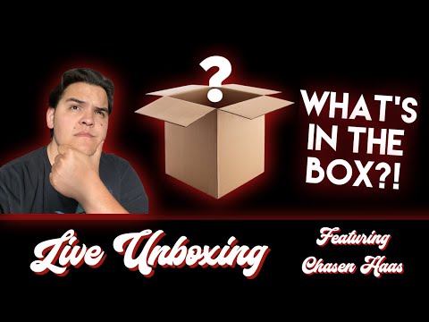 Live Unboxing Featuring Chasen Haas from The Pain & Chasen Show