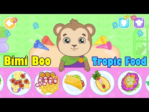 Bimi Boo Tropic Food - Baby Restaurant Games