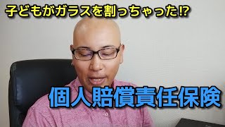 子どもがガラスを割っちゃった！？入っていますか「個人賠償責任保険」