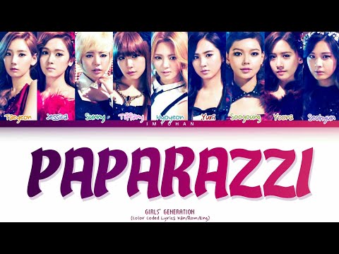 Girls' Generation - Paparazzi (Color Coded Lyrics Eng/Rom/Kan)