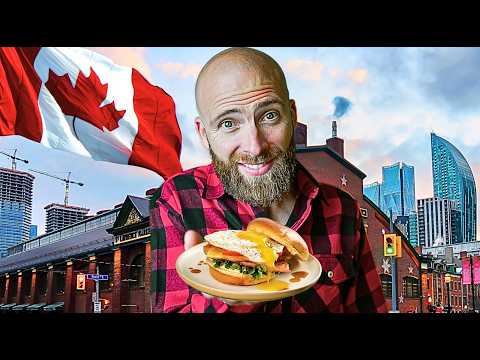 Toronto's St. Lawrence Market Food Tour!! Best Market In Canada!!